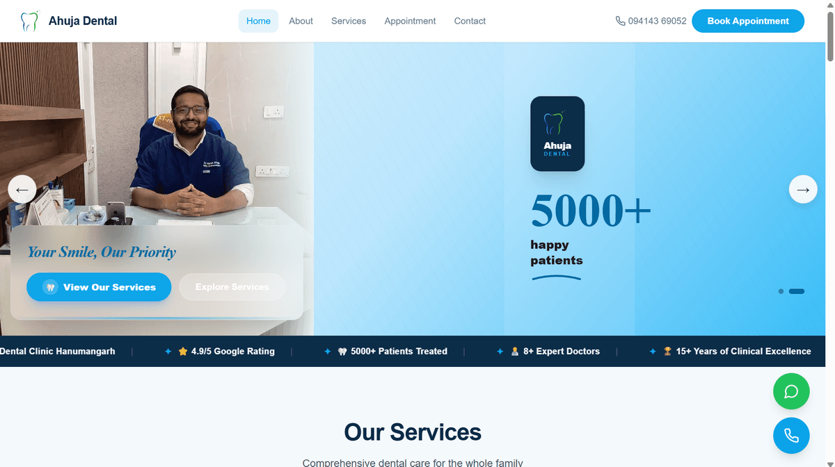 Dantel — Creative Website