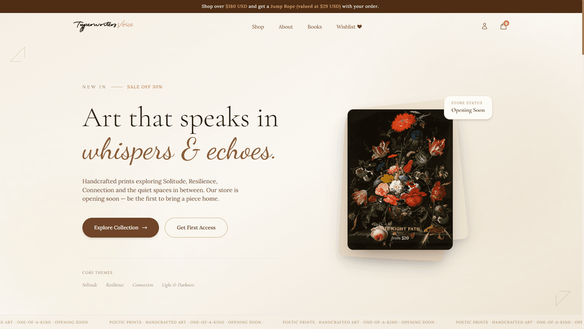 Typewriter — Interactive Tool